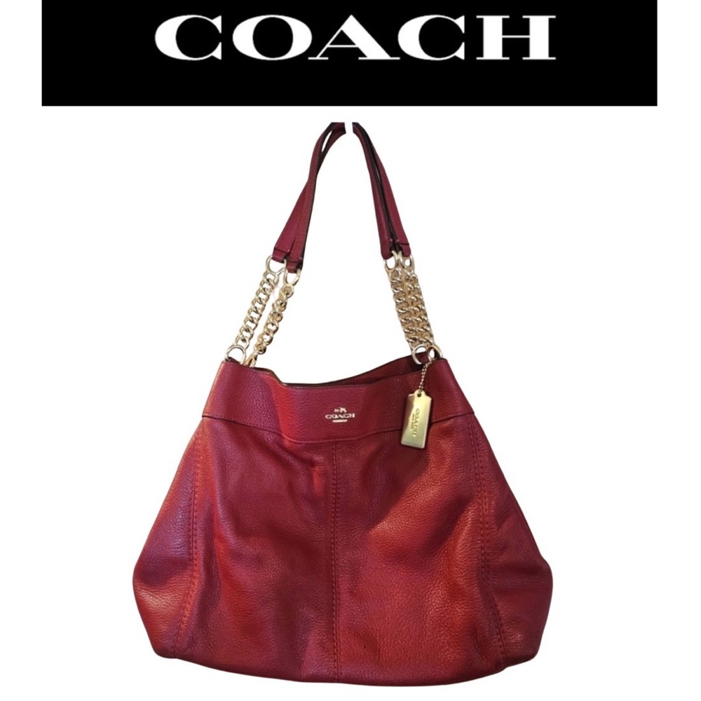 COACH Lexy Chain Shoulder Bag, EUC